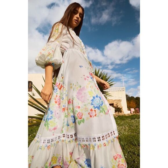 Charo Ruiz Long Dress Ganna XS